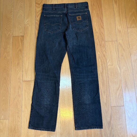 Carhartt WIP Texas Pant Flared Jeans 30/32 - Picture 2 of 4